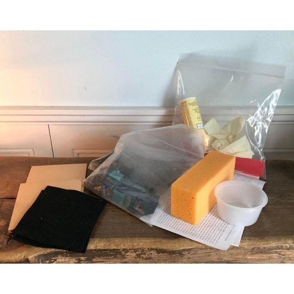 Mosaic Mercantile coaster kit (makes 2 coasters) - Picture 5 of 6